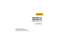 Thumbnail of document Manual - 369 FC Current Clamp Meter